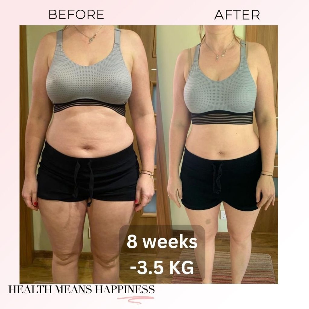8 Week Weight Loss