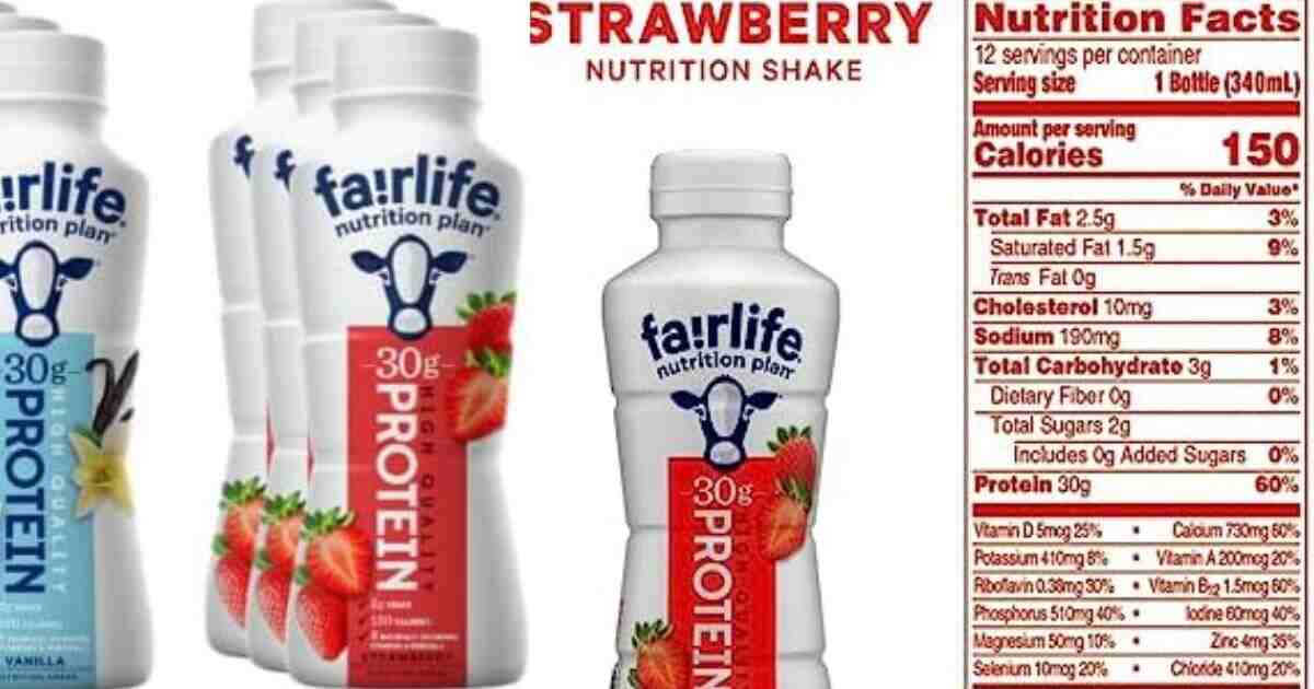 Fairlife Nutrition Plan Strawberry