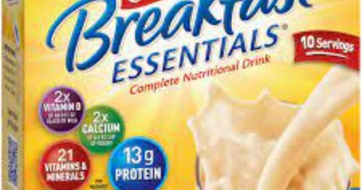 Carnation Instant Breakfast Nutrition Label Unveiling the Ingredients