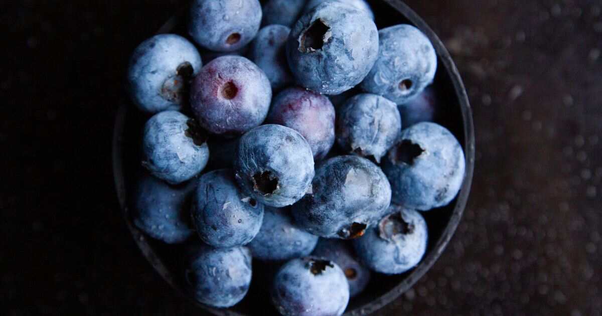 Frozen Blueberries