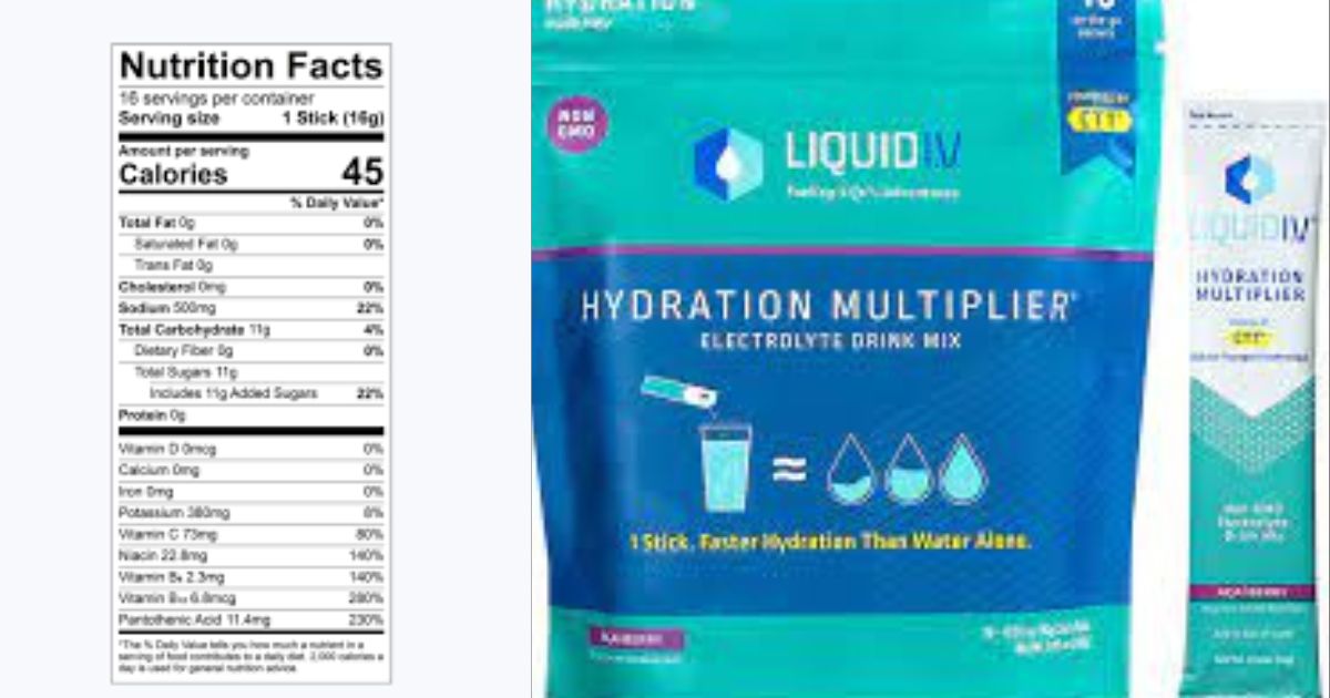 Get The Scoop On Liquid Iv Nutrition Label: Revealed!