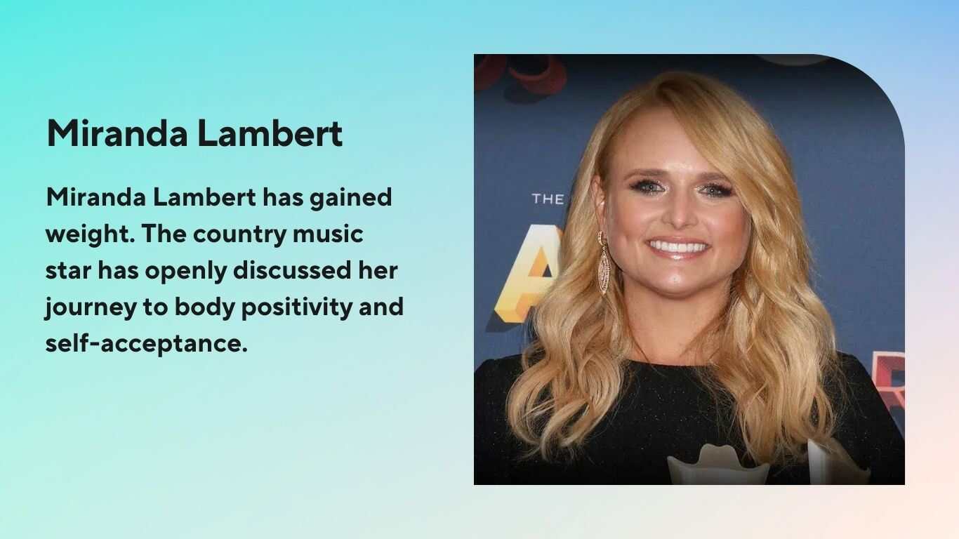 Miranda Lambert's Shocking Weight Gain The Untold Story