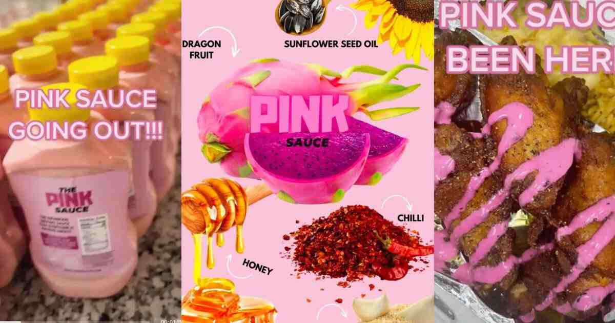 Pink Sauce Nutrition Label