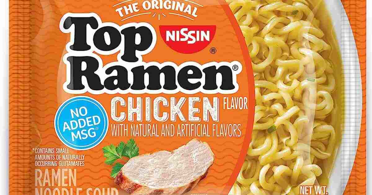 Unlocking the Mystery Top Ramen Nutrition Facts