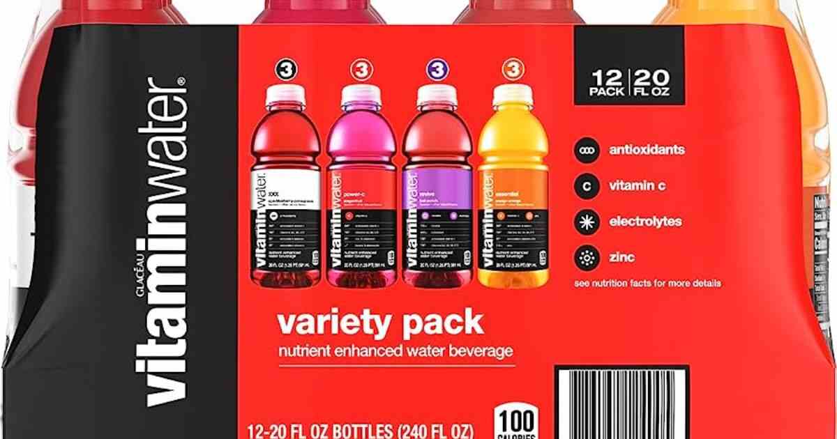 Quench Your Thirst with Vitamin Water Pack Hydrate and Energize!