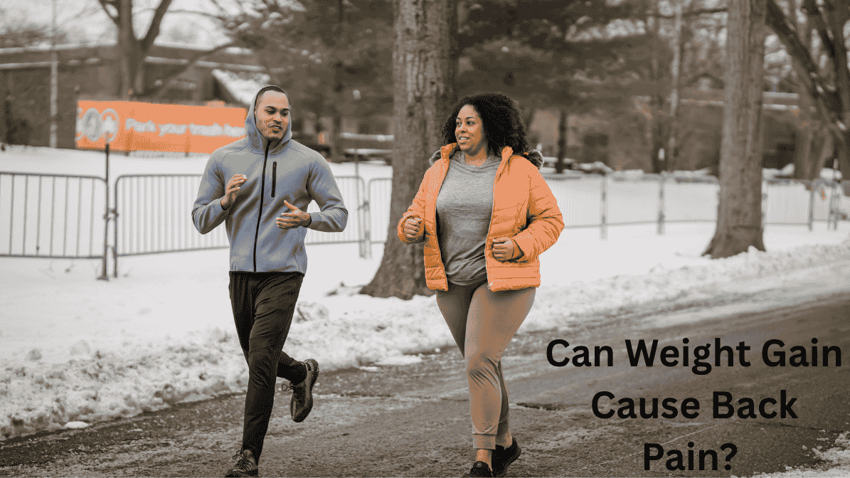 Weight gain can cause back pain